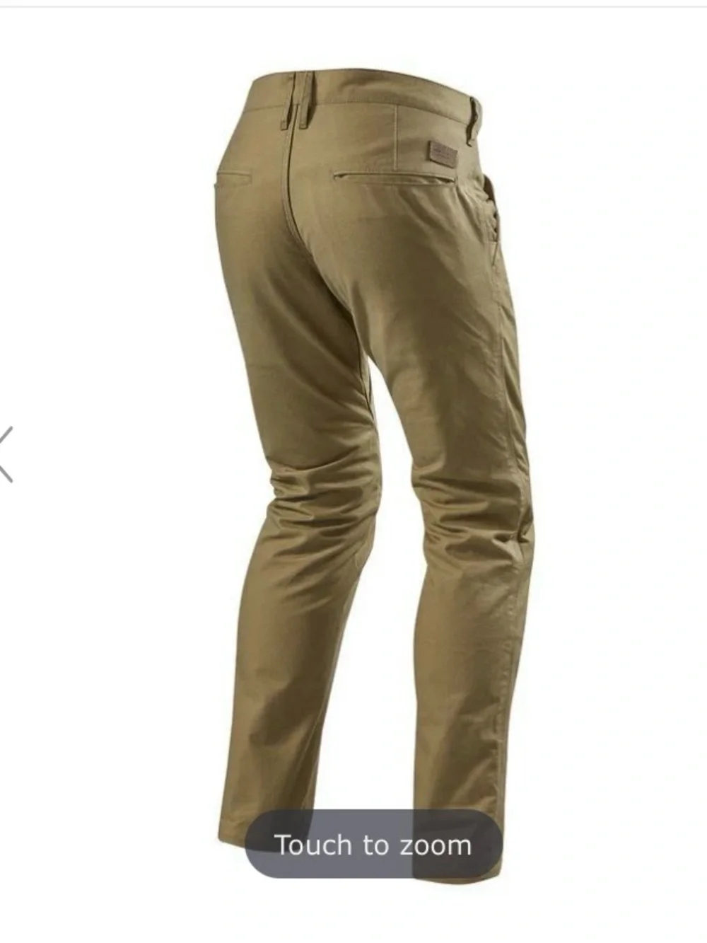 REV'IT! Alpha RF Chinos Men’s 36x32 Hip Knee Armor